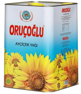 Oruçoğlu Teneke Ayçiçek Yağı 10 lt