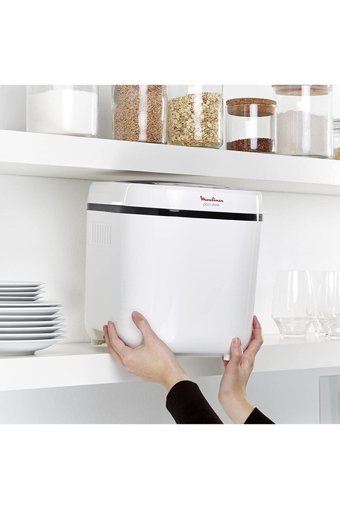 Moulinex Ow210130 Tek Hazneli 3 Karıştırıcılı Zaman Ayarlı 720 W Beyaz Ekmek Yapma Makinesi