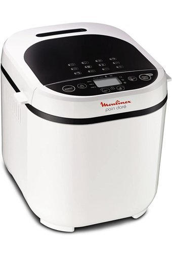 Moulinex Ow210130 Tek Hazneli 3 Karıştırıcılı Zaman Ayarlı 720 W Beyaz Ekmek Yapma Makinesi