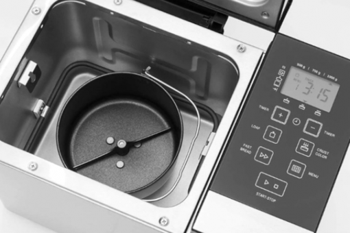 Caso BM 1000 Tek Hazneli 3 Karıştırıcılı Zaman Ayarlı 680 W Inox Ekmek Yapma Makinesi