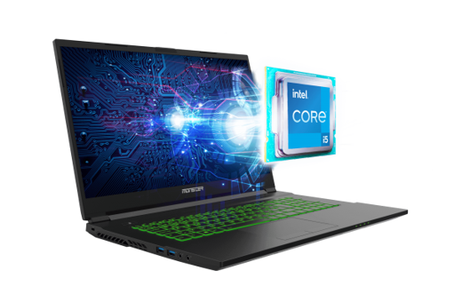 Monster Abra A7 V13.2.1 Harici GeForce RTX 3050 Ti Ekran Kartlı Intel Core i5 11400H 16 GB DDR4 512 GB SSD 17.3 inç Windows 10 Home Gaming Laptop