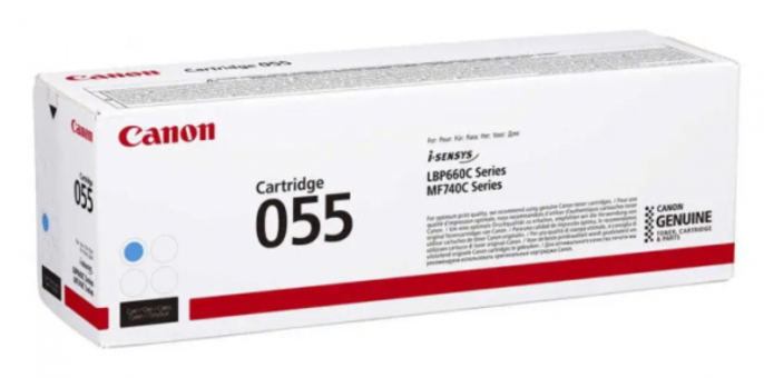 Canon CRG-055 Orijinal Mavi Toner