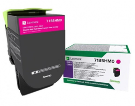 Lexmark 771B5H-M0 Orijinal Kırmızı Toner