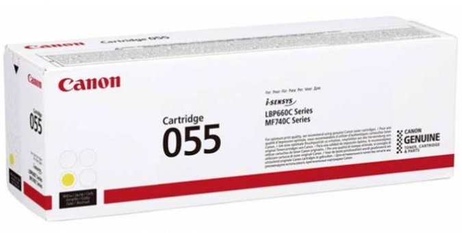 Canon CRG-055 Orijinal Sarı Toner