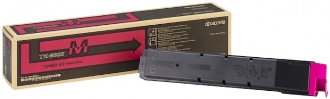 Kyocera TK-8505M  Orijinal Kırmızı Toner