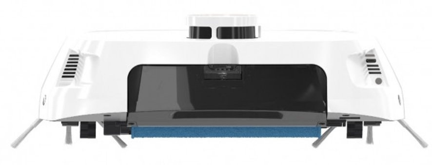 Tecbot M1 Haritalı Moplu Çift Fırçalı 4000 Pa Beyaz Robot Süpürge ve Paspas