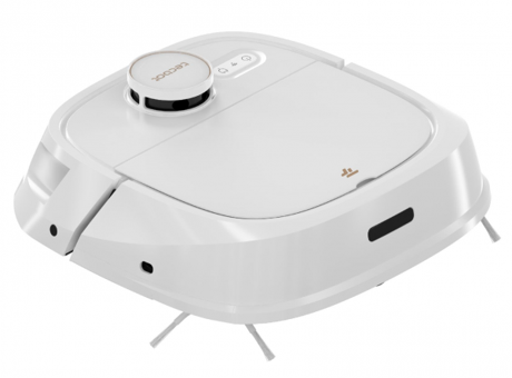 Tecbot M1 Haritalı Moplu Çift Fırçalı 4000 Pa Beyaz Robot Süpürge ve Paspas
