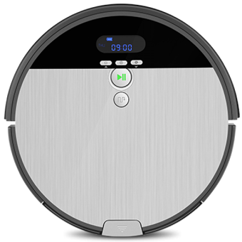 ILife V8S Moplu Çift Fırçalı Hepa Filtreli 1000 Pa Gri Robot Süpürge ve Paspas