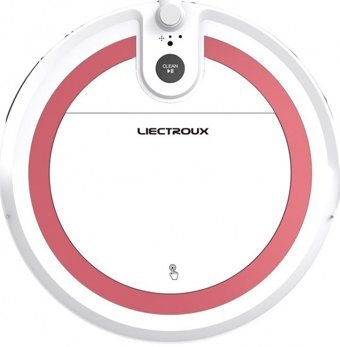 Liectroux 1-X009B Moplu Çift Fırçalı Hepa Filtreli 3000 Pa Beyaz Robot Süpürge ve Paspas