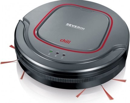 Severin RB7025 Çift Fırçalı Gri Robot Süpürge
