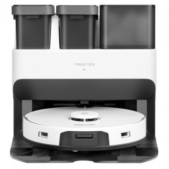 Roborock S7 Pro Ultra Haritalı Çöp İstasyonlu Moplu 5100 Pa Beyaz Robot Süpürge ve Paspas