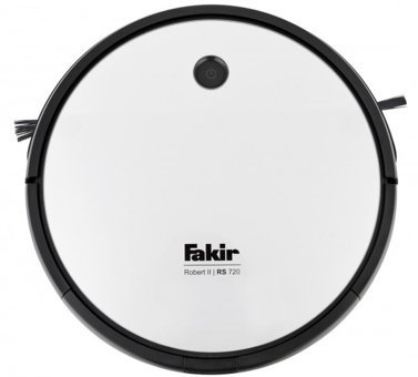 Fakir Robert II RS 720 Çift Fırçalı Beyaz Robot Süpürge