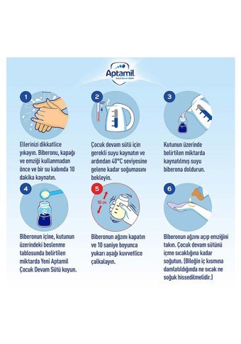 Aptamil Yenidoğan Laktozsuz Tahılsız Probiyotikli 1 Numara Bebek Sütü 350 gr