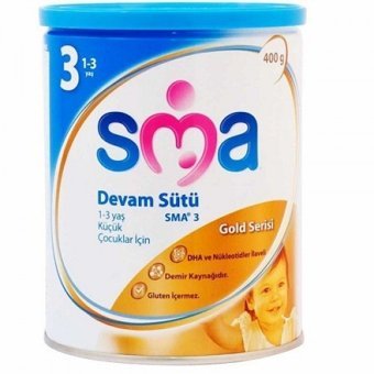SMA Tahılsız Glutensiz 3 Numara Devam Sütü 400 gr