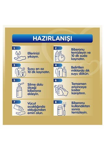 Bebelac Gold Laktozsuz Tahılsız Probiyotikli 2 Numara Devam Sütü 800 gr