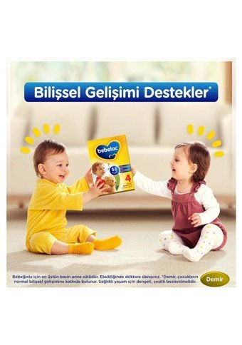 Bebelac 5'i 1 Arada Laktozsuz Tahılsız 4 Numara Devam Sütü 400 gr