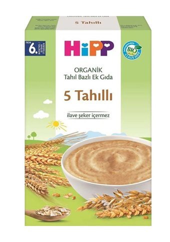 HiPP Laktozsuz Tahıllı Organik Kaşık Maması 200 gr