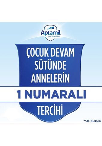 Aptamil Laktozsuz Tahılsız Probiyotikli 3 Numara Devam Sütü 900 gr