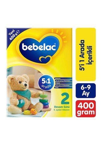Bebelac Laktozsuz Tahılsız 2 Numara Devam Sütü 400 gr