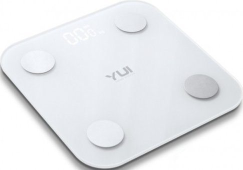 Yui KB11 Yağ Ölçen Vücut Analizi Yapan Bluetoothlu Kas Ölçen Cam Dijital Akıllı Tartı