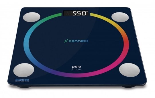 Polosmart PSC04 Yağ Ölçen Vücut Analizi Yapan Bluetoothlu Kas Ölçen Cam Dijital Akıllı Tartı