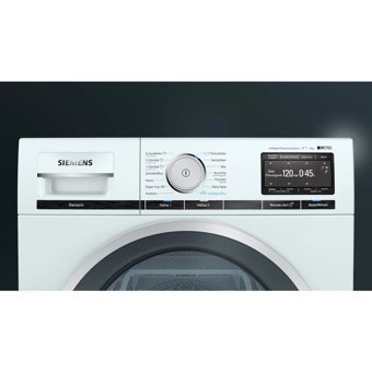 Siemens iQ700 WT47XEH0TR 9 kg A+++ Enerji Sınıfı Isı Pompalı Wifi Kurutma Makinesi