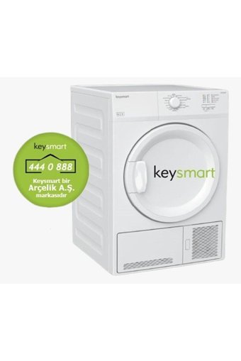 keysmart KEY 80 KRT 8 kg B Enerji Sınıfı Yoğuşmalı Kurutma Makinesi