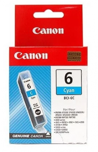 Canon BCI-6C Orijinal Mavi Mürekkep Kartuş