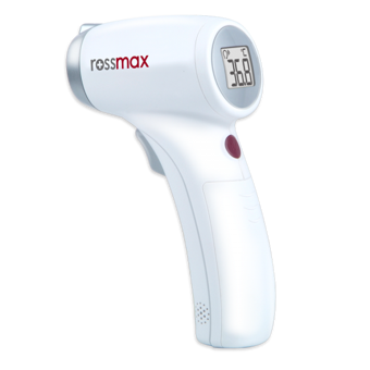 Rossmax HC700 Alından Temassız Dijital Tabanca Çocuk ve Yetişkin Ateş Ölçer