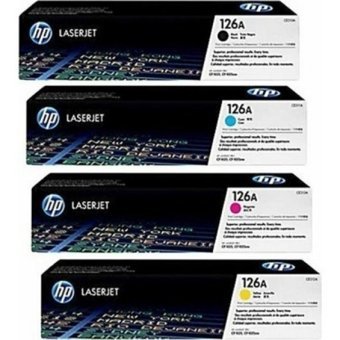 HP 126A Orijinal 4 Renkli Kartuş Seti