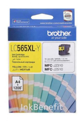 Brother LC565XL-Y Orijinal Sarı Mürekkep Kartuş