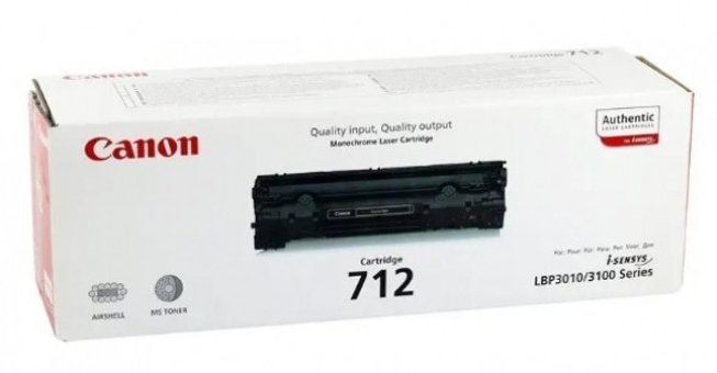 Canon CRG-712 Orijinal Siyah Mürekkep Kartuş