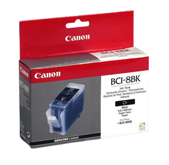 Canon BCI-8BK Orijinal Siyah Mürekkep Kartuş