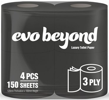 Only Evo Beyond 3 Katlı Renkli 4'lü Rulo Tuvalet Kağıdı
