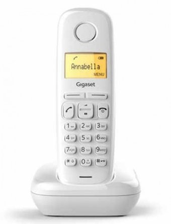Gigaset A170 50 Kayıt 1 Ahize Telsiz Telefon Beyaz