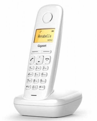 Gigaset A170 50 Kayıt 1 Ahize Telsiz Telefon Beyaz