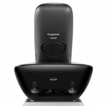 Gigaset C620 250 Kayıt 1 Ahize Telsiz Telefon Siyah