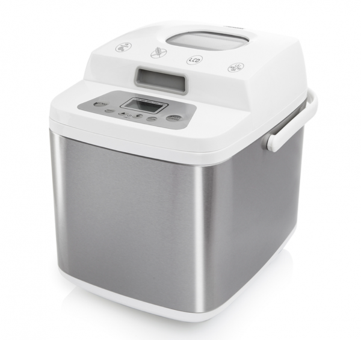 Princess 152007 Deluxe Tek Hazneli 3 Karıştırıcılı Zaman Ayarlı 500 W Inox Ekmek Yapma Makinesi