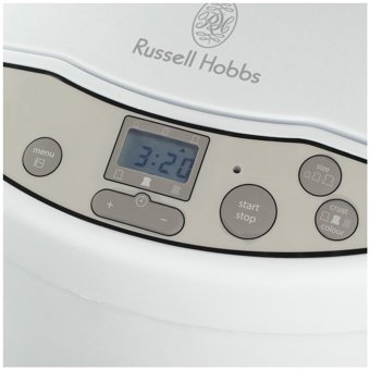Russell Hobbs 18036-56 Tek Hazneli 3 Karıştırıcılı Zaman Ayarlı 650 W Beyaz Ekmek Yapma Makinesi