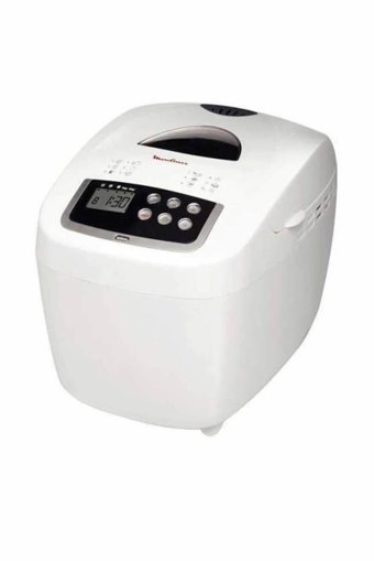 Moulinex OW110131 Tek Hazneli 3 Karıştırıcılı Zaman Ayarlı 600 W Beyaz Ekmek Yapma Makinesi