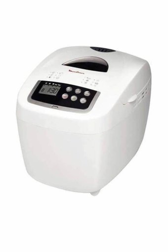 Moulinex OW110131 Tek Hazneli 3 Karıştırıcılı Zaman Ayarlı 600 W Beyaz Ekmek Yapma Makinesi