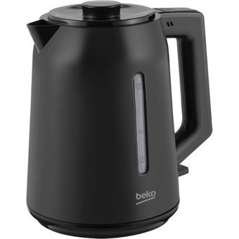 Beko BKK 2221 Cam Demlikli 1650 W Plastik Gövdeli Siyah Retro Çay Makinesi