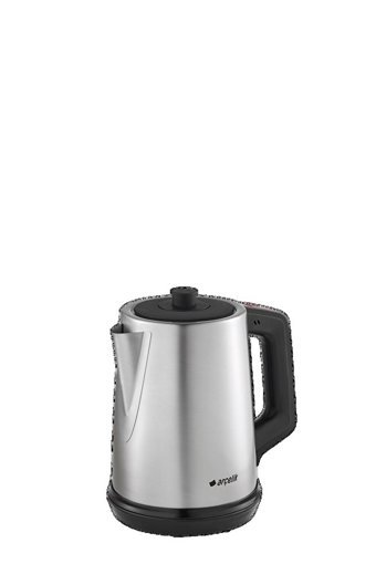 Arçelik K 3283 Çelik Demlikli 1650 W Çelik Gövdeli İnox Vintage Çay Makinesi