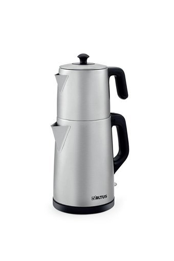 Altus 794 D Otomatik Çelik Demlikli 1650 W Çelik Gövdeli İnox Retro Çay Makinesi