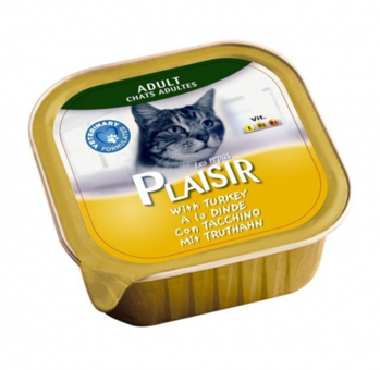 Plaisir Adult Hindili Yetişkin Yaş Kedi Maması 100 gr