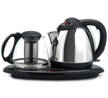 Arnica Cam Demlikli 1800 W Çelik Gövdeli İnox Vintage Çay Makinesi