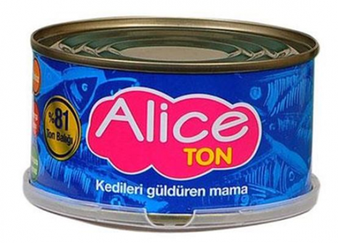 Alice Dardanel Ton Balıklı Yetişkin Yaş Kedi Maması 185 gr