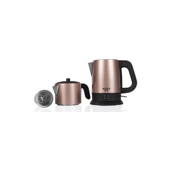 Arnica Demli Rose IH33151 Çelik Demlikli 1800 W Çelik Gövdeli Rose Gold Çay Makinesi