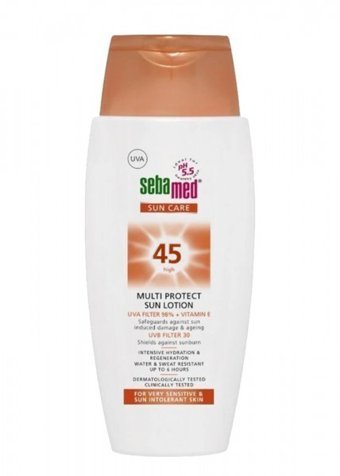 Sebamed Sun Care Renksiz 45 Faktör Yağsız Güneş Losyonu 150 ml