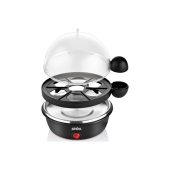 Sinbo SEB-5803 7'li 350 W Plastik Siyah Yumurta Haşlayıcı